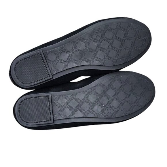 Vionic Women's Spark Tiegan Ballet Flats 359 Black Slip On Shoe - Picture 10 of 11